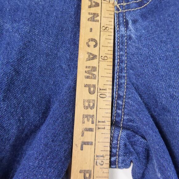 Forever 21 Denim Jogger Pants Womens SZ S Cargo Pockets High Rise Elastic Waist - Picture 11 of 16